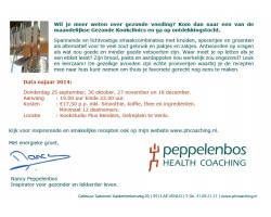Gezonde Kookclinics najaar 2014